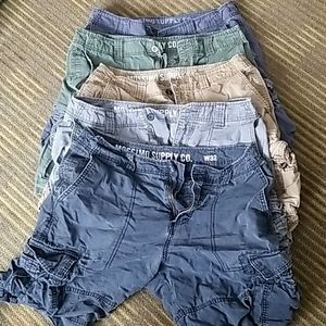 Variety pack W32 Mossimo cargo shorts